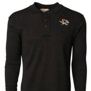 Colony Men's Missouri Tigers Waffle Henley Shirt